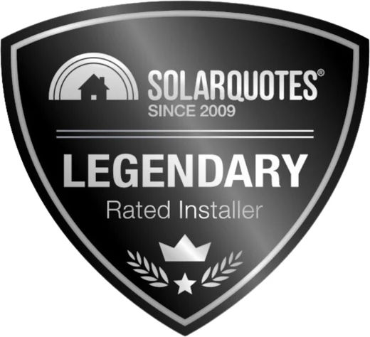 SolarQuotes Legendary Rated Installer — SolarQuotes